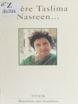 cover image of Chère Taslima Nasreen...